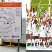 The Lioness Overground line has been named to celebrate the Euro 2022 victory of the England women's team
