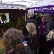 Meghan paid tribute to dog trainer Oli Juste, who introduced her to the Mayhew animal charity