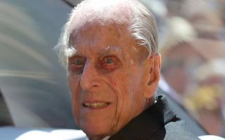 The Duke of Edinburgh has passed away aged 99. Photo taken as he left St George's Chapel at Windsor Castle for the wedding of Meghan Markle and Prince Harry.