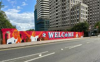 New murals can be seen on Park Lane Bridge and Wembley Park Station Bridge. Images: Brent Council