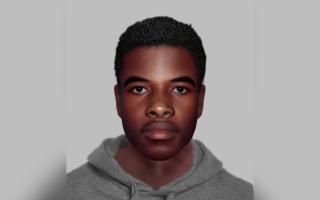 An E-fit of a man police are looking for