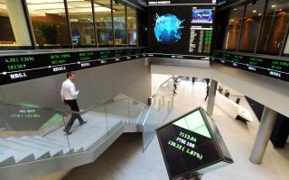 Police claim there was a plot to disrupt the London Stock Exchange (pictured)